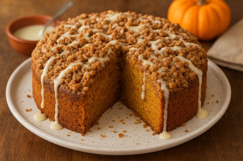Best Pumpkin Coffee Cake
