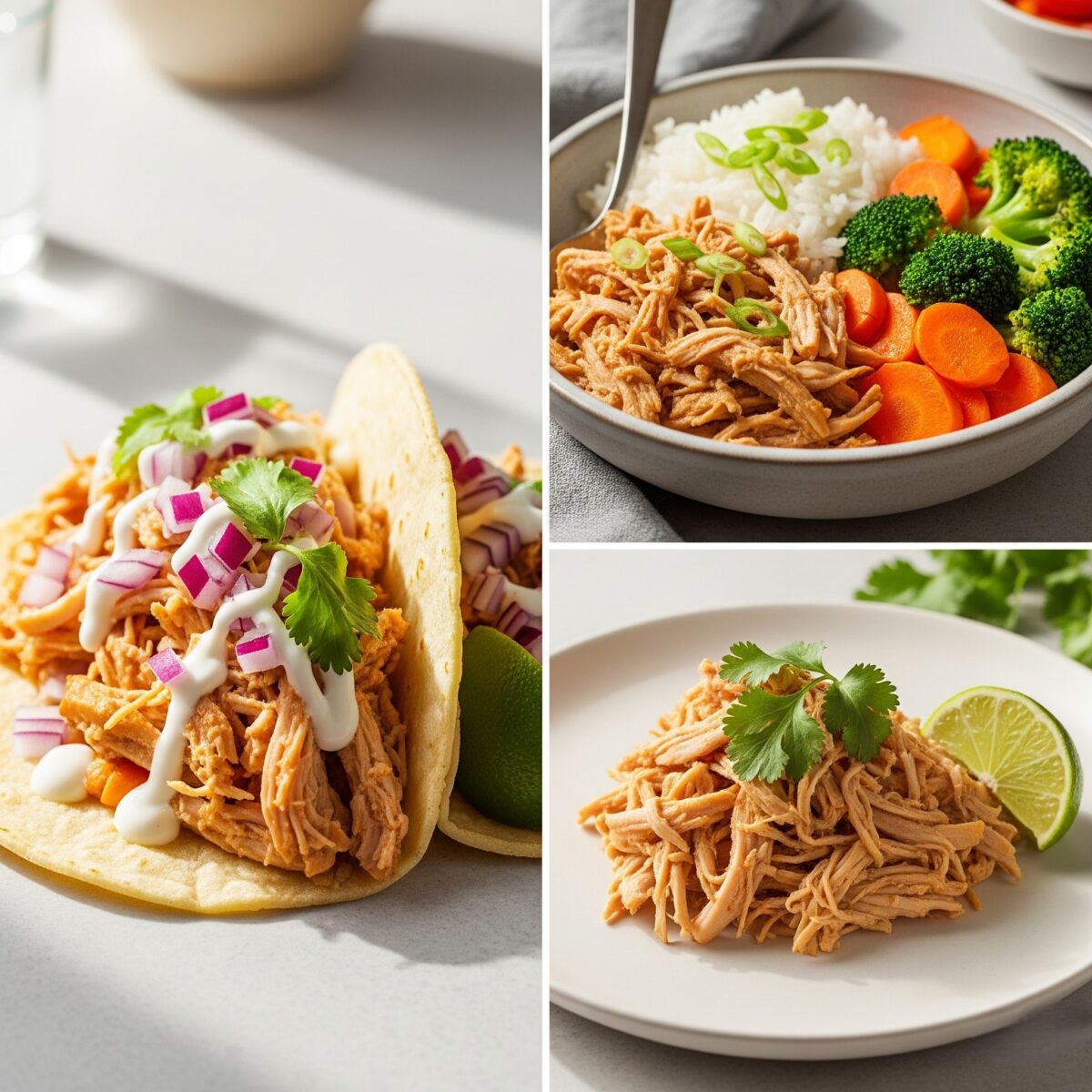 Easiest-Ever Slow Cooker Shredded Chicken