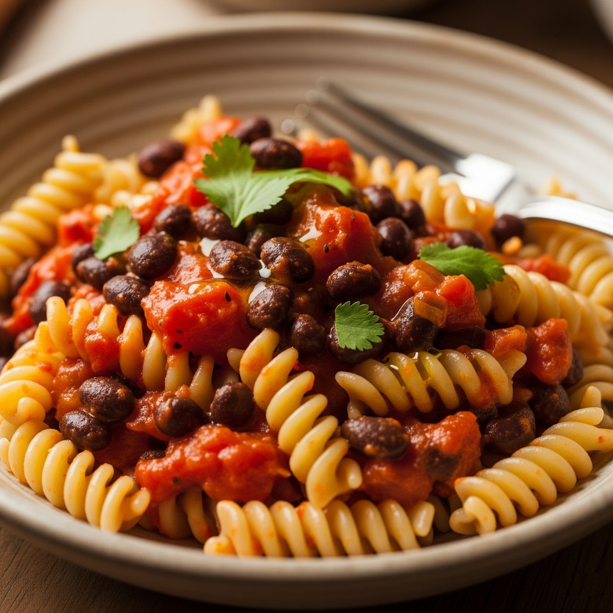 Hearty Vegan Bolognese with Black Beans