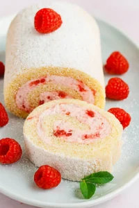 Raspberry Swiss Roll Cake – A Stunning Dessert Recipe