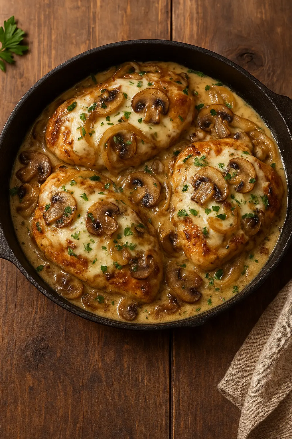 Easy Smothered Chicken Recipe – Texas Roadhouse Copycat