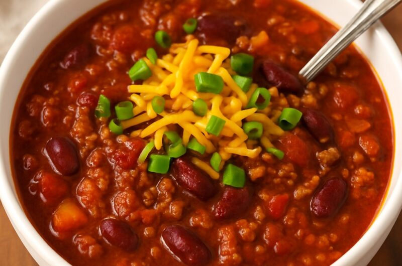 Classic Homemade Chili