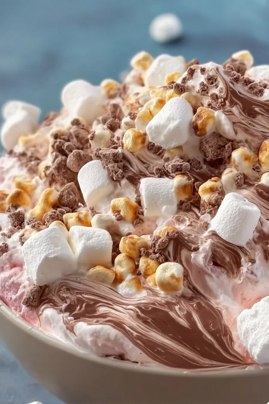 Rocky Road Fluff Salad